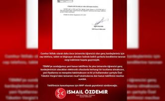 MHP’li Özdemir’den üniversiteliler için kanun teklifi