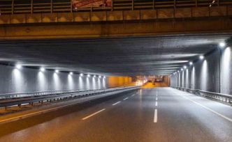 Osmangazi Köprüsü Tüneli’nin aydınlatma sistemi yenilendi