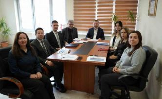 Rektör Kırışık, Uluslararası İlişkiler Koordinatörlüğü ekibiyle bir araya geldi