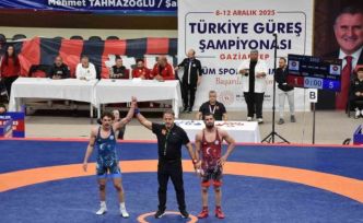 Şahinbey Belediyesi’nin ev sahipliğini yaptığı Türkiye Güreş Şampiyonası sona erdi