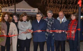 Sinop’ta yılbaşı pazarı açıldı