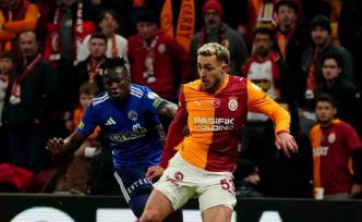 Trendyol Süper Lig: Galatasaray: 1 - Kasımpaşa: 0 (İlk yarı)