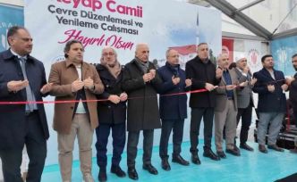 Ümraniye Keyap Camii yenileme ve düzenleme çalışmaları tamamlandı