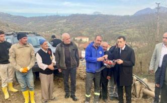 Yortan’da TOKİ konutlarının temeli atıldı