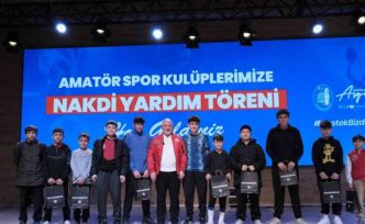 Çorum Belediyesi’nden amatör spor kulüplerine 3 milyon liralık nakdi yardım