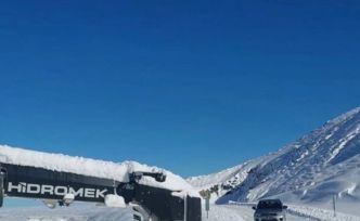 Iğdır’da karla kapanan tüm köy yolları ulaşıma açıldı