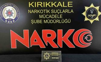 Kırıkkale’de 150 adet uyuşturucu hap ele geçirildi