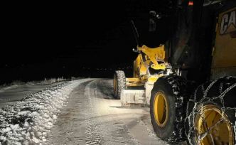 Kırşehir’de kapanan yollar açıldı