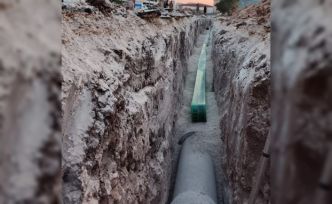 MARSU, bir mahallede daha atık su sorununu çözüme kavuşturdu