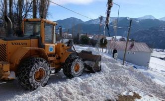 Posof’ta karla mücadele çalışmaları başladı