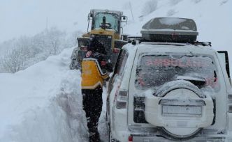 Rize’de kar nedeniyle 31 köy yolu ulaşıma kapandı