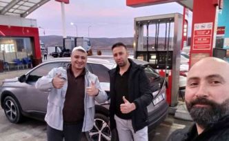 Tavşanlı’dan 3 motosiklet tutkunu esnaf karayolu ile Umre’ye gidiyor