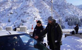 Tunceli’de düzensiz göçle mücadelede huzur uygulaması yapıldı
