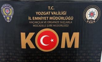 Yozgat’ta 20 bin makaron ele geçirildi