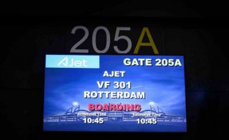 AJet’in İstanbul - Rotterdam seferleri başladı