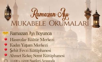 Battalgazi’de Ramazan ayı mukabele okumaları başlıyor
