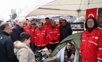 Depremde hayatını kaybedenler Muş’ta dualarla anıldı