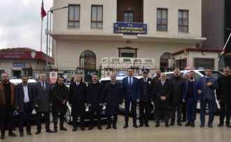 Hayırsever Ali Erdemoğlu’ndan Besni emniyetine 5 araç