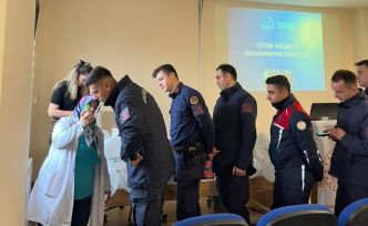 Jandarmadan Alaşehir’de toplu sigarayı bırakma adımı