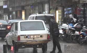 Kilis’te sağanak yağış etkili oldu