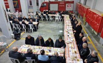 Kırıkkale Belediye Başkanı Önal, itfaiye personeliyle iftar sofrasında buluştu