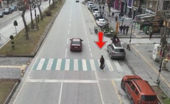 Kütahya’da dron destekli trafik denetimi, kural ihlali yapan sürücülere ceza