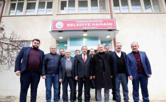 Malatya Darende’de yenilenen hamam hizmete açıldı
