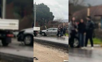 Marmaris’te otomobil ile motosiklet çarpıştı: 1 yaralı