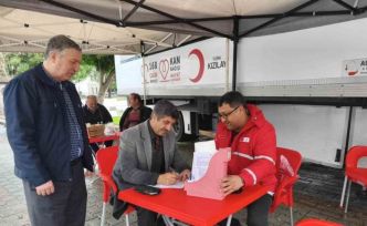 Mersin’de din görevlilerinden Ramazan öncesi kan bağışı
