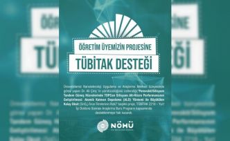 Niğde Ömer Halisdemir Üniversitesi TÜBİTAK desteği aldı