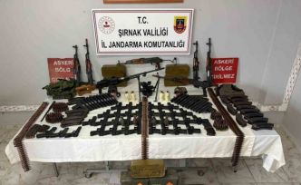 Şırnak’ta jandarma ekipleri cephanelik ele geçirdi: 20 tutuklama