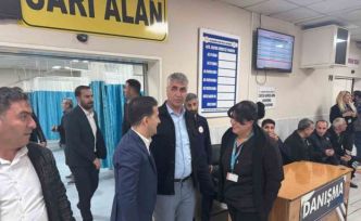 Başkan Aküzüm bayramda çalışanlarla bir araya geldi