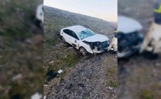 Bingöl’de trafik kazası: 1 yaralı