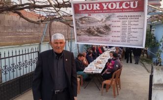 Çanakkale şehitlerinin sofrası Sarıgöl’de kuruldu