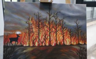 Diyarbakır’da "Gelecek, Köklerde Saklı" resim sergisi açıldı