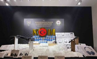 Kahramanmaraş’ta uyuşturucu ve kaçakçılık operasyonu: 1 tutuklama