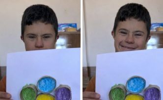 Minik eller Diyadin’de renkli çiçekler açtırdı