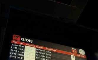 Nahçıvan havalimanına saldırı sonrası Bakü-Nahçıvan uçak seferleri Iğdır’a yönlendirildi