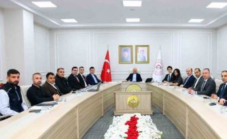 Adıyaman’da haftalık koordinasyon toplantısı gerçekleştirildi