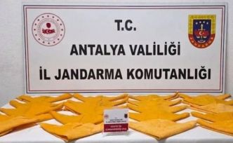 Antalya’da uyuşturucu operasyonunda 3 şüpheliye adli işlem