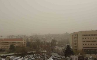 Gaziantep’te toz taşınımı etkili oldu