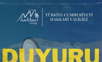 Hakkari-Van kara yolu gece kapalı olacak