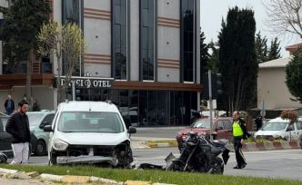 Lüleburgaz’da trafik kazası: 1 yaralı