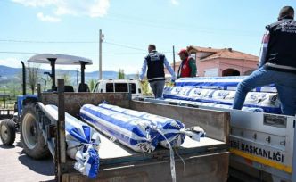 Manisa Büyükşehir’den afetzede üreticilere destek