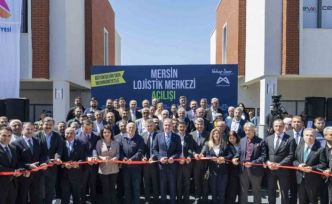Mersin Lojistik Merkezi hizmete açıldı