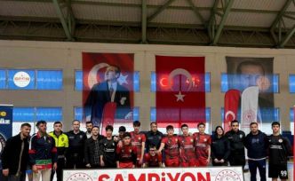 Polis Haftası etkinliklerinde 5x5 Futsal turnuvası yapıldı