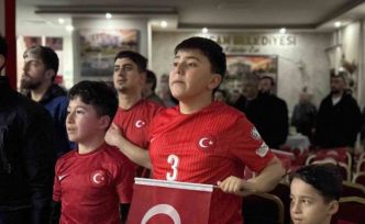 Sincan’da milli maç heyecanı