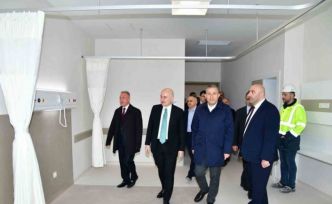 Trabzon Şehir Hastanesi inşaatında sona doğru