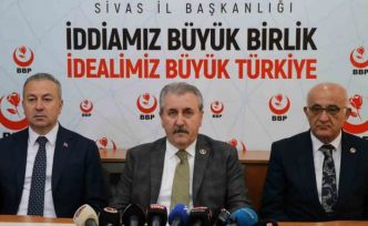 BBP Genel Başkanı Destici: "Türkiye tehdit edilemez"