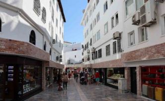 Marmaris çarşı bölgesinde çalışmalarda sona gelindi